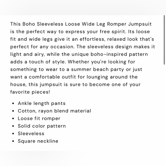 Elegant Black Jumpsuit - Picture 3 of 3